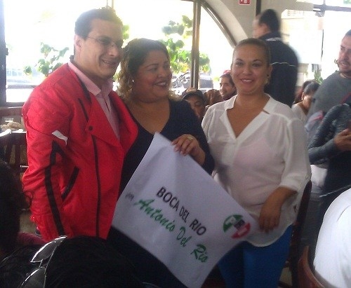 Apoyo Total para el Candidato Antonio del Río Argudín por parte de Militantes del PRI