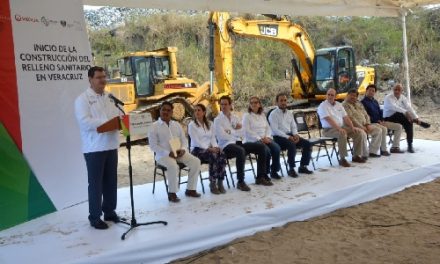 Ramón Poo da banderazo de inicio a construcción de nuevo relleno sanitario
